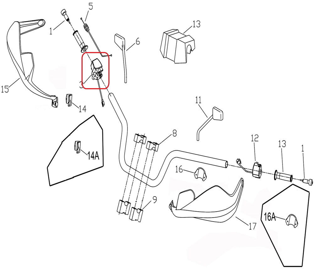 Promax 650L Gaz Kolu Ve 2wd /4wd Geçiş Anahtarı