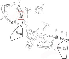Promax 650L Gaz Kolu Ve 2wd /4wd Geçiş Anahtarı