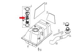 Promax 650L Benzin Pompası Tek
