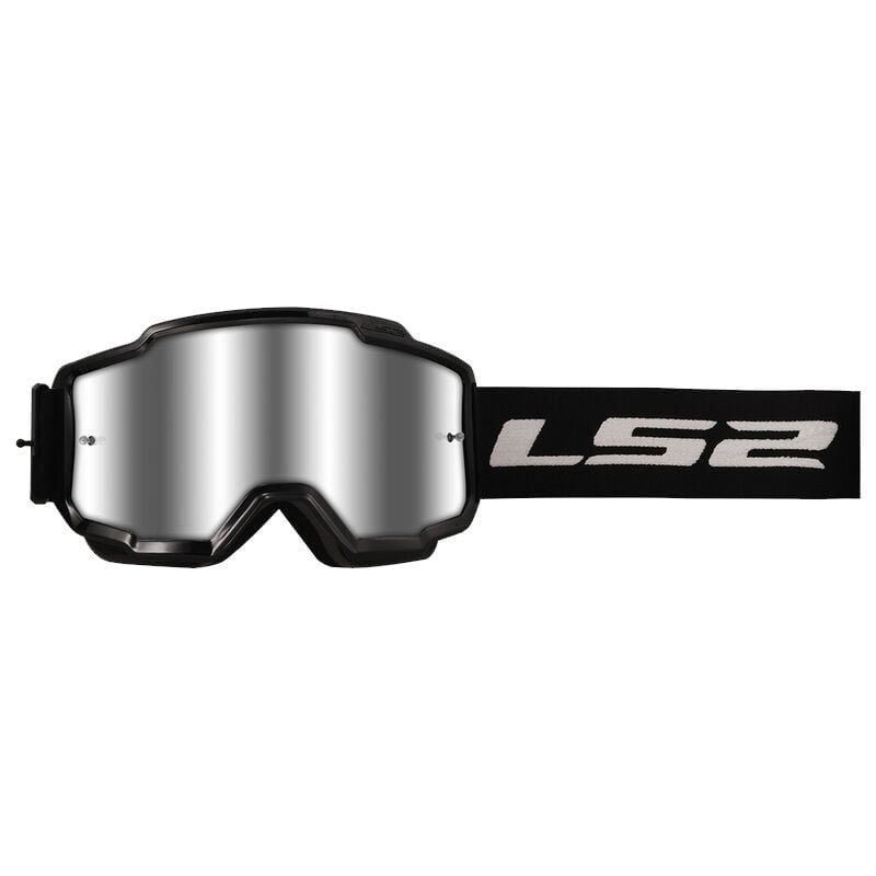 LS2 CHARGER GOGGLES MOTOKROS GÖZLÜK (IRIDIUM CAMLI) NEON TURUNCU Siyah