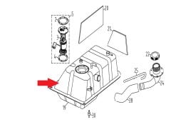 Promax 650L Benzin Deposu