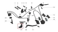 Pılder 125 Ön Braket Sol
