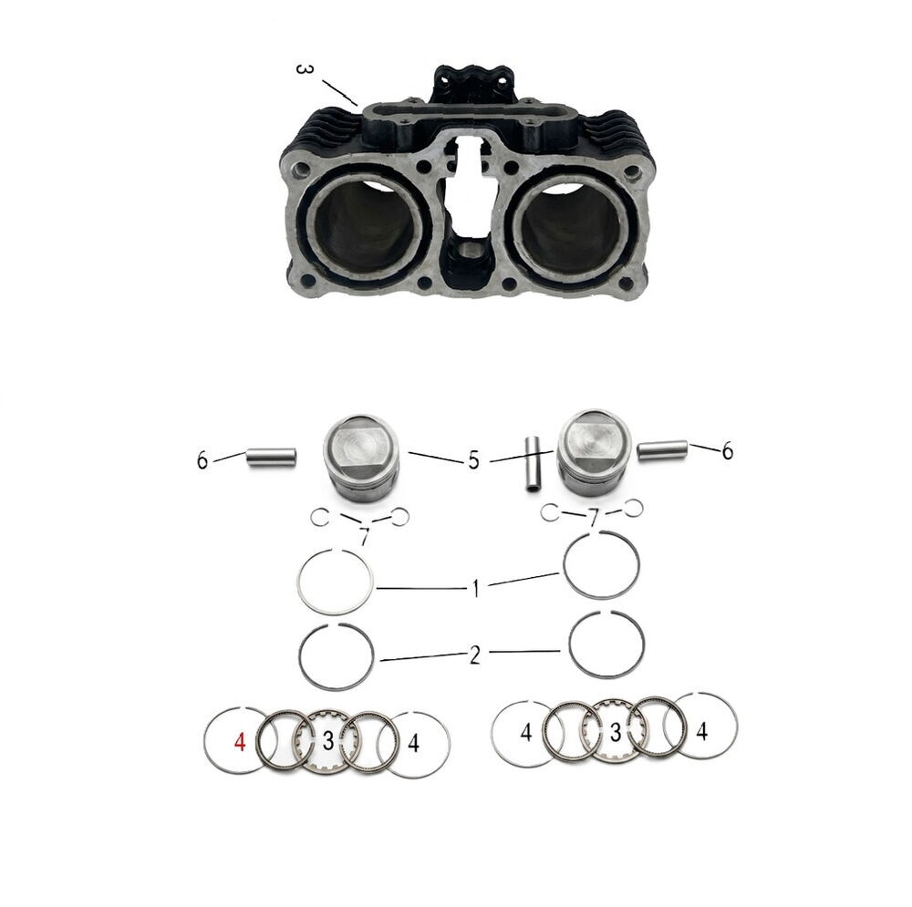DY 250 Silindir Piston Set