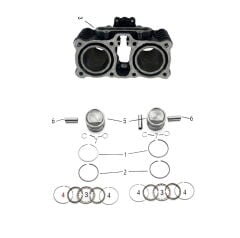 DY 250 Silindir Piston Set