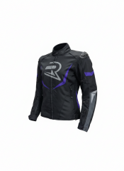 REVO SPARROW Mor 3 Katmanlı 4 Mevsim Kadın Motosiklet Montu