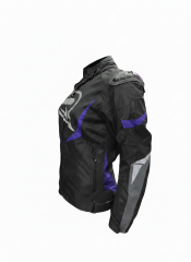 REVO SPARROW Mor 3 Katmanlı 4 Mevsim Kadın Motosiklet Montu