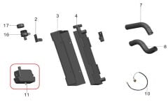 Pılder 125 Yedek Su Deposu