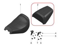 Pılder 125 Yolcu Koltuğu