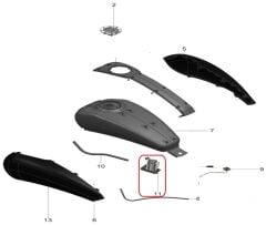 Pılder 125 Benzin Pompası Komple