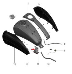 Pılder 125 Benzin Pompa Motoru (TEK)