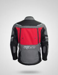MOTOKİT Kırmızı 4 Mevsim Unisex Motosiklet Montu