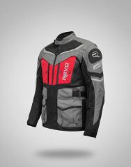 MOTOKİT Kırmızı 4 Mevsim Unisex Motosiklet Montu