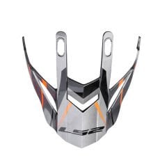 LS2 PIONEER EVO KNIGHT TITANIUM-TURUNCU TEREK