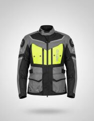 MOTOKİT Neon Sarı 4 Mevsim Unisex Motosiklet Montu