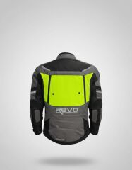 MOTOKİT Neon Sarı 4 Mevsim Unisex Motosiklet Montu