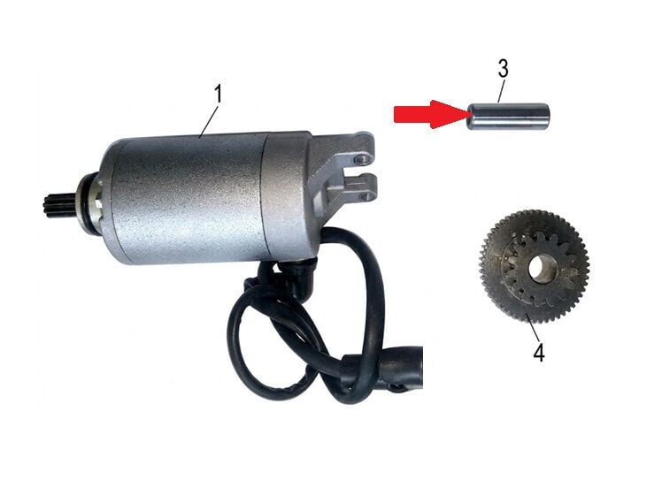 DY 250 Marş Motor Dişli Burcu