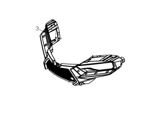 Promax 650L Ön Tampon Far Çerçevesi