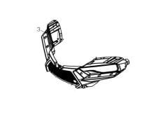 Promax 650L Ön Tampon Far Çerçevesi