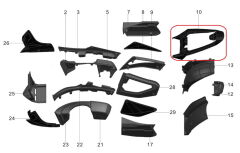 Pılder 125 Sele Altı Kuyruk Granajı Sıyah