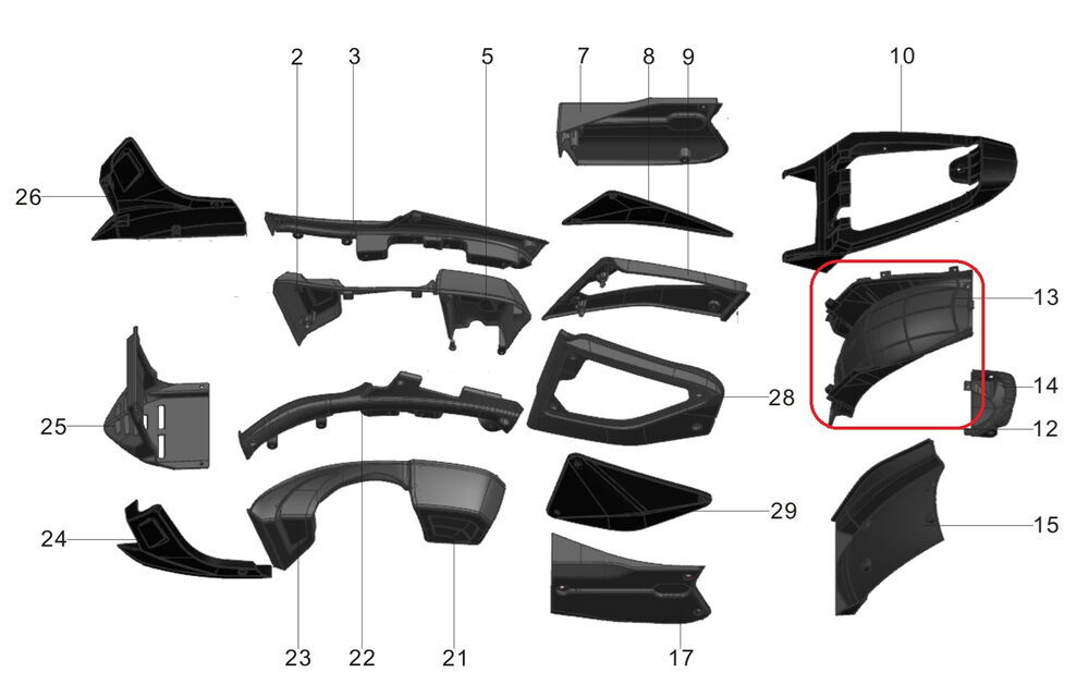Pılder 125 Stop Alt Granajı
