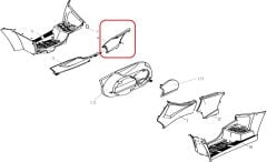 Promax 650L Gögüs Yan Kapak Arka Sağ Nardo Gri