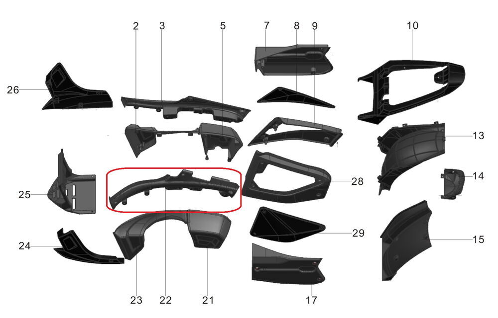 Pılder 125 Dekoratif Şerit Sağ
