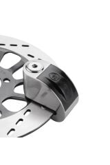 ZT6 | Gri 120 dB Alarmlı Motosiklet Disk Kilidi – IP67, Su Geçirmez, Çelik Güvenlik Kilidi