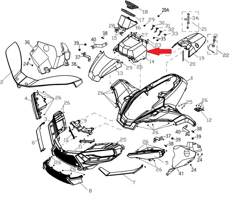 Promax 650L Kilometre Saat Alt Grenaj