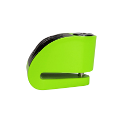 ZT6 | Yeşil 120 dB Alarmlı Motosiklet Disk Kilidi – IP67, Su Geçirmez, Çelik Güvenlik Kilidi