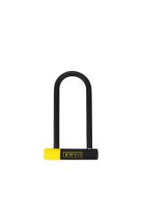 ZOVII ZNU14-230| Sarı 120 dB Alarmlı Motosiklet U Kilidi - 14 mm Çelik, Korozyon Dirençli, IP67