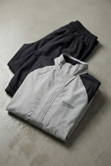 Beyaz-Siyah Suya Dayanıklı Alt Üst Motosiklet Yağmurluk Seti–Taşıma Kılıflı, Oxford Kumaş Membranlı