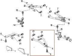 Promax 650L Ön Alt Salıncak Sağ Komple Rot Baş İle Verilmektedir !