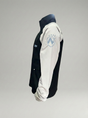 Siyah-Beyaz Suya Dayanıklı Alt Üst Motosiklet Yağmurluk Seti–Taşıma Kılıflı, Oxford Kumaş Membranlı