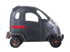 K3 Kapı Komple Füme Sağ Yeni Model