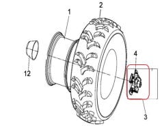 Promax 650L Ön Jant Flanş
