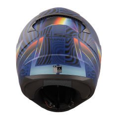 LS2 RAPID 2 OPTIK MAT MAVİ-MOR KASK
