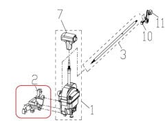 Promax 650L Vites Kutusu Montaj Braketi