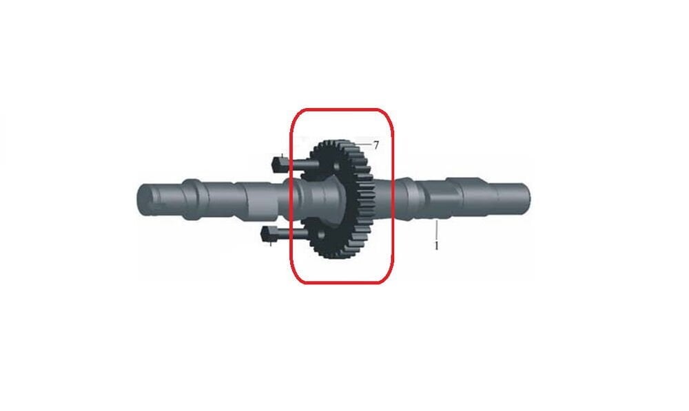 DD-250E-9 Eksantrik Dişlisi