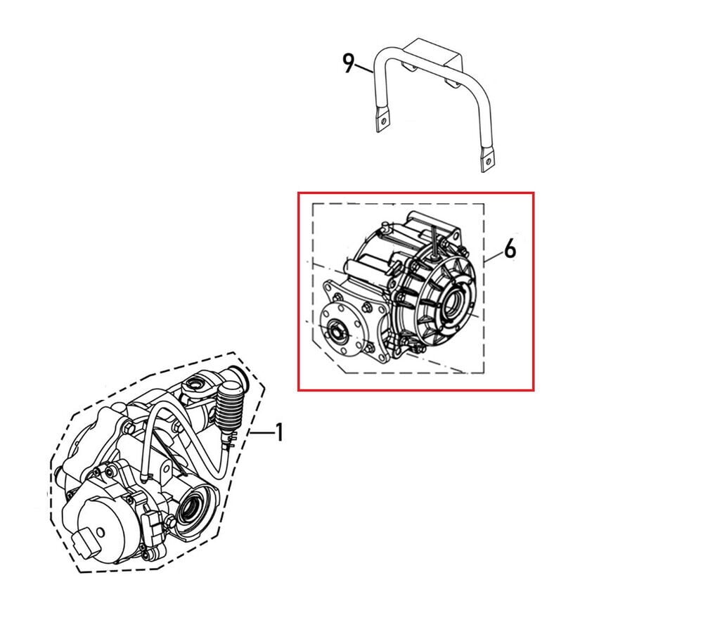 Promax 650L Arka Şanzıman Kutusu
