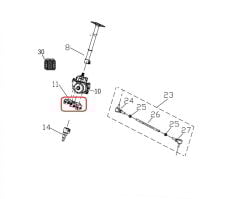 Promax 650L Direksiyon Orta birleştirme Sabitleme