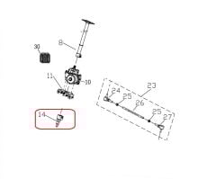 Promax 650L Direksiyon Alt Mil Küçük