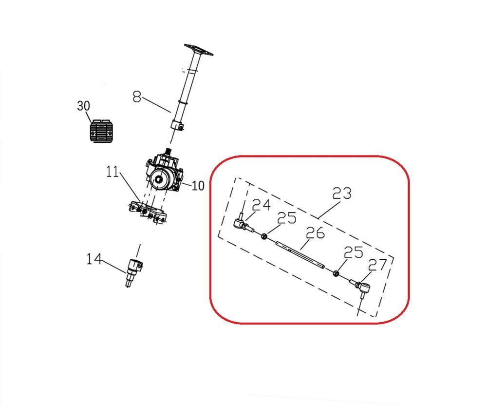 Promax 650L Rot Mili Komple