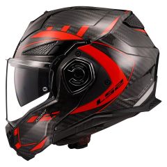 LS2 ADVANT X KARBON FUTURE KIRMIZI KASK Kırmızı - S