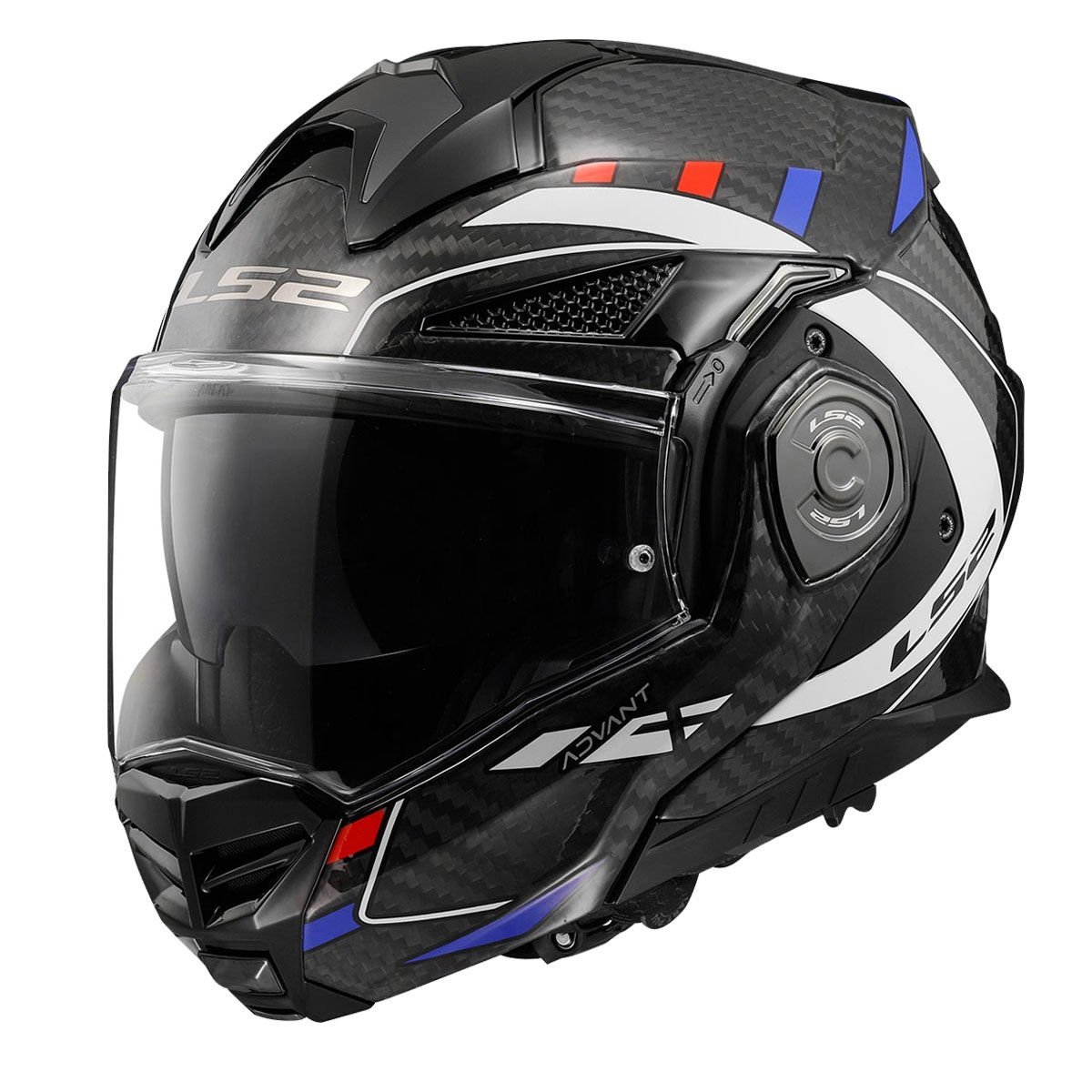 LS2 ADVANT X KARBON FUTURE KIRMIZI KASK Beyaz - XL