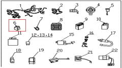 Promax 650L Marş Rolesi