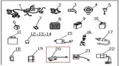 Promax 650L Arka Diferansiyel Anahtarı
