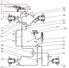 Promax 650L Üst Fren Merkez Sol Komple