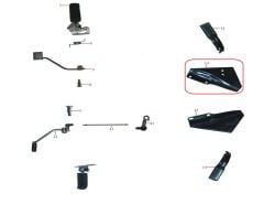 DD-250E-9 Arka Basamak Demiri Sağ