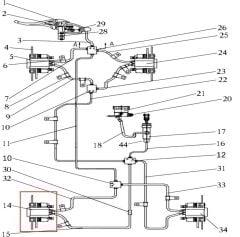 Promax 650L Arka Fren Alt Merkez Sol