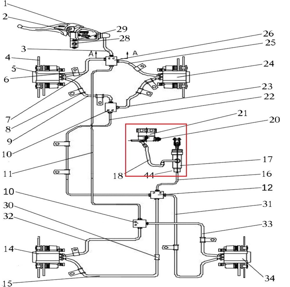 Promax 650L Arka Fren Pompası